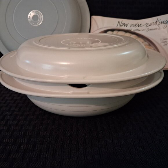 3 Pc Tupperware Ultra Microwave Casserole 1722, 1725 & 1726 Lid - Picture 8 of 10